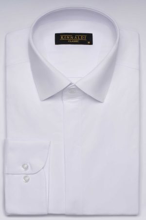 Cămașă albă clasică din bumbac