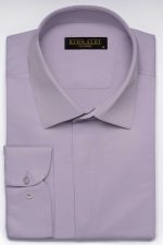 Cămașă elegantă mov clasic din bumbac