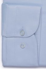 Cămașă bleu inchis clasică din bumbac