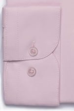 Camasa roz inchis eleganta SlimFit din bumbac