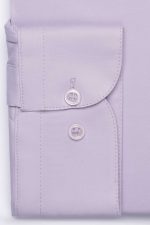 Camasa lila eleganta SlimFit din bumbac