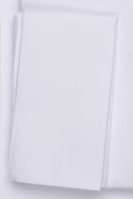 Camasa albă pentru ceremonie SlimFit din bumbac