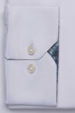 Cămașă albă smart casual din bumbac