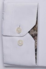 Cămașă albă smart casual din bumbac