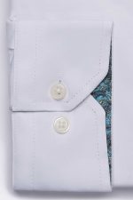 Cămașă albă smart casual din bumbac