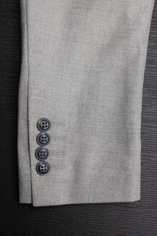 Sacou RSF14 gri deschis simplu