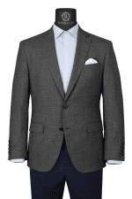 Sacou RST4 gri închis în carouri