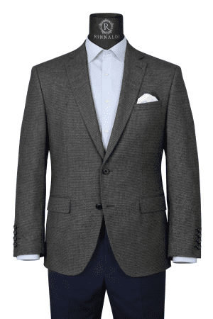 Sacou RST4 gri închis în carouri