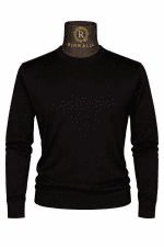 Pulover negru casual