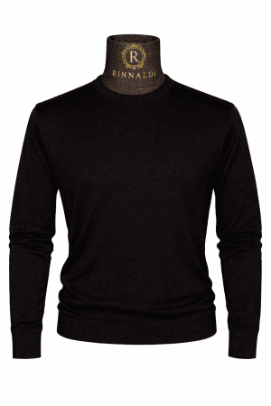 Pulover negru casual