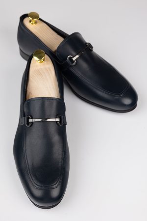 Pantofi Loafers – culoare bleumarin