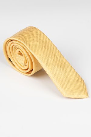 Cravată galbenă, elegantă pentru orice ocazie