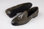 Pantofi Tassel Loafers – culoare verde kaki