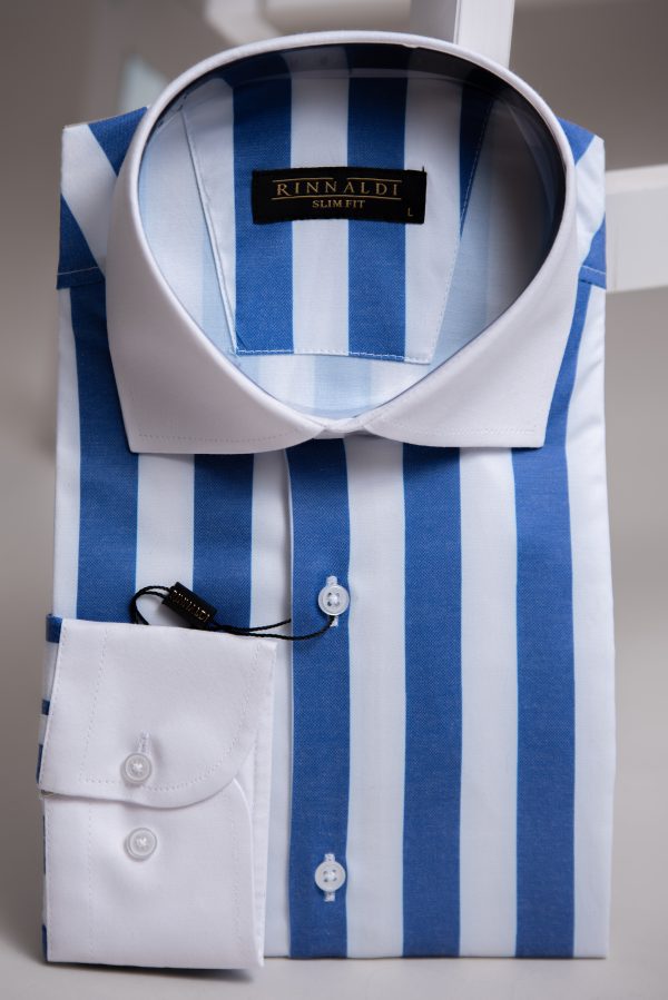 London Club albastru Slim Fit