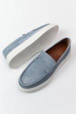 Loafers baby blue