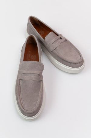 Loafers gri