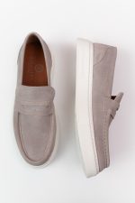 Loafers gri