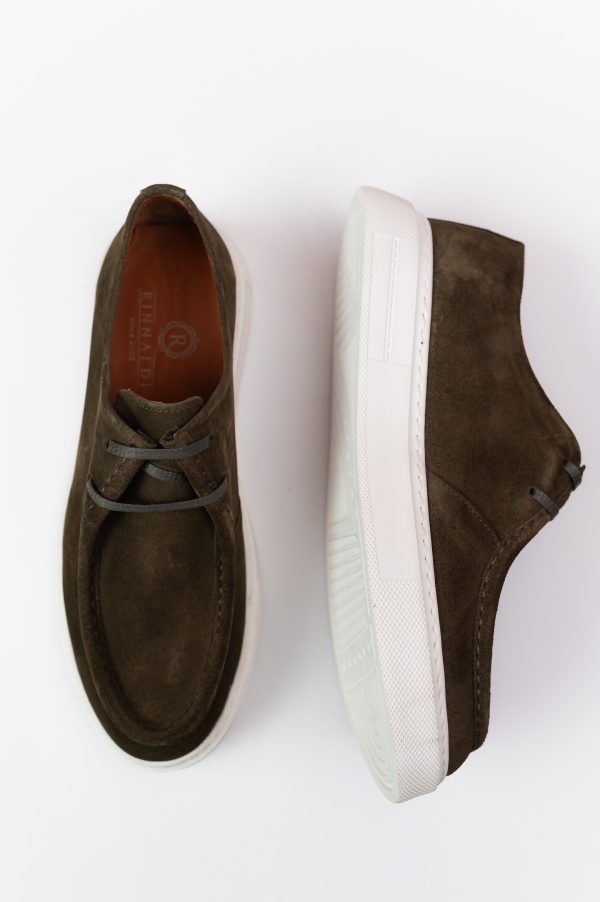 Suede kaki
