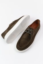 Suede kaki